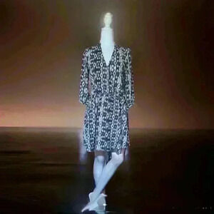 Multi Triangle Design Dress